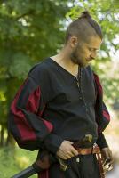 Red and black baggy shirt M...