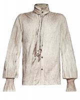 PARIS ALTERNATIF Y-714WH White blouse gothic steampunk common man Punk Rave early XIXe century Punk Rave