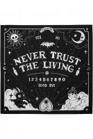 Never TrustLarge Black wall tapestry, Trust Issues Tapestry Killstar, occult gothic