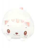 White pink cute panda plush toy 20cm, Kawaii small cushion