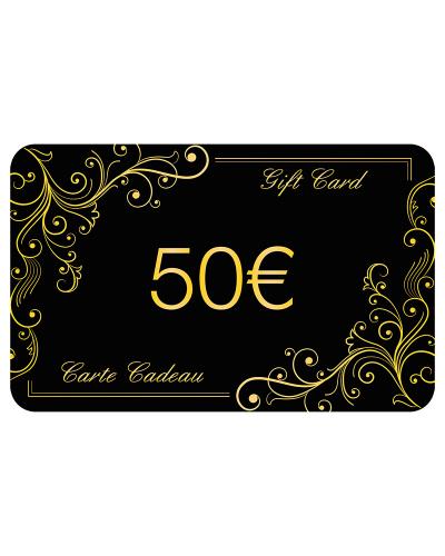 PARIS ALTERNATIF Carte cadeau 50