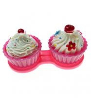 Lens cases Pink Cupckakes