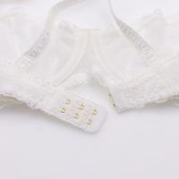 PARIS ALTERNATIF Ensemble lingerie fine 5pcs blanc  dentelle transparente, sous-vtement sexy