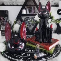 PARIS ALTERNATIF Kitty Power Vase Vase noir tte de chat  longue oreille, Kitty Power Vase Killstar, dcoration